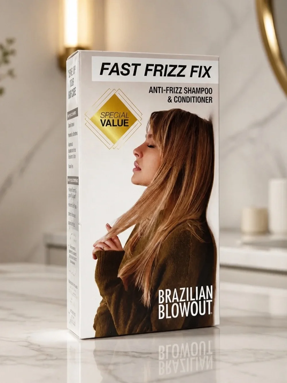Brazilian Blowout Anti-Frizz Shampoo & Conditioner 12oz each ##
